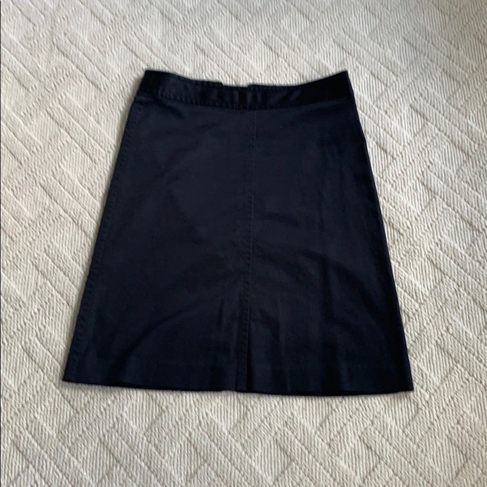 Black stretch banana republic skirt